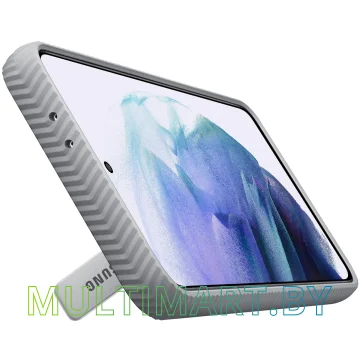 Чехол Samsung Protective Standing Cover для Galaxy S21+ (серый) картинка 2